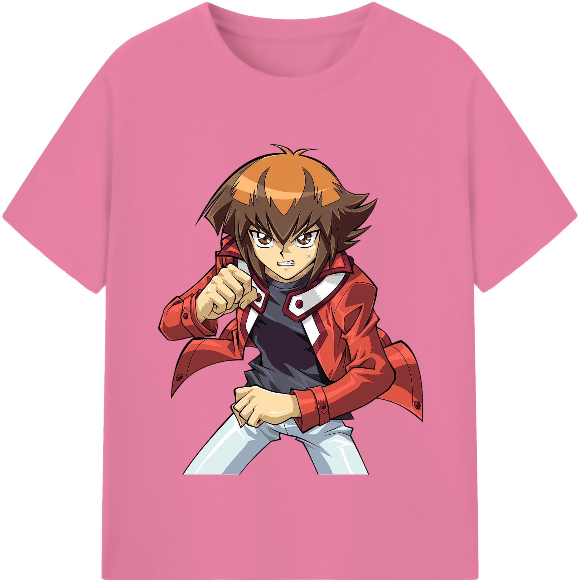 （画像用） 遊☆戯☆王 Yu-Gi-Oh! 綿100％半袖Tシャツ（フロントプリント）